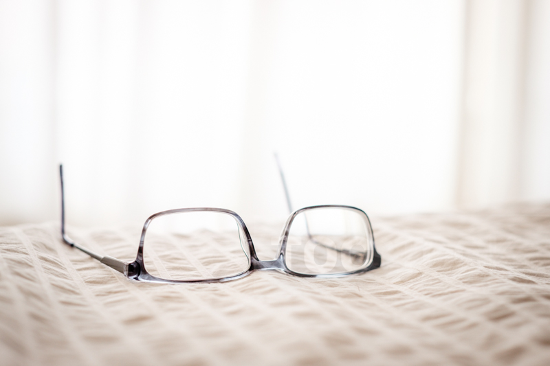 Glasses on soft surface